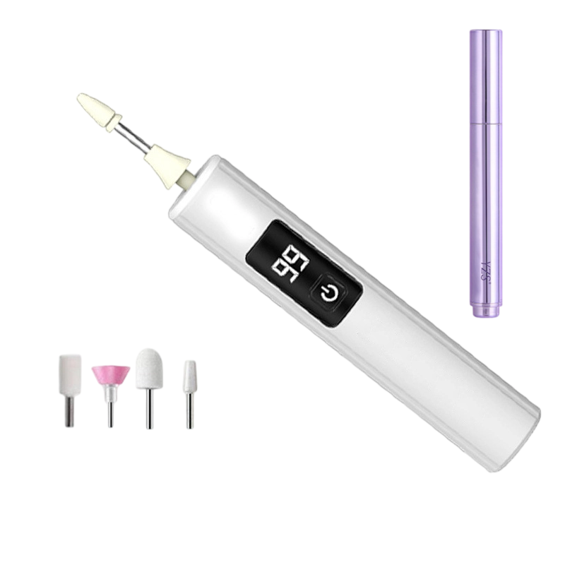 🥳2026 HOT SALE🥳💞50K+ SOLD!💅✨ 50% OFF! Professional Electric Nail Polisher – Smooths thick nails, 99-speed display. Multiple heads for shaping & buffing. Salon at home! 🌟💎